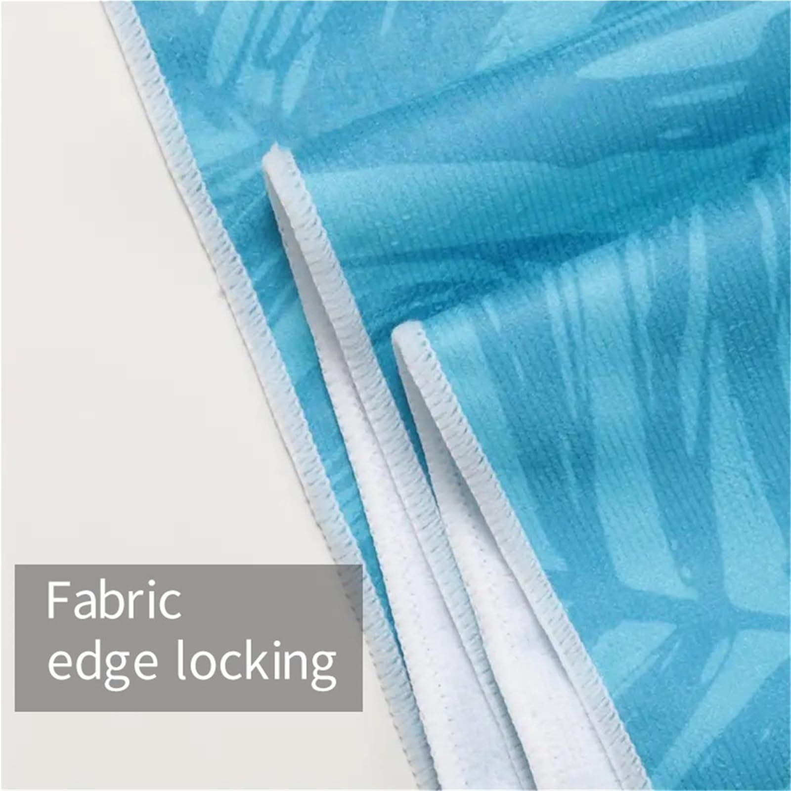 Serviette de plage rayée, absorbante à séchage rapide, for les vacances la natation, 1 pièce