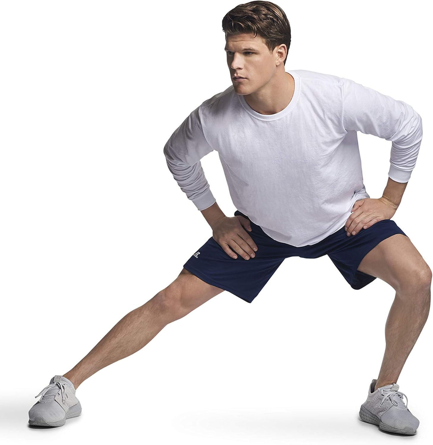 Russell Athletic Men's Dri-Power Long Sleeve Tees, Moisture Wicking, Odor Protection, UPF 30+ - Image 6