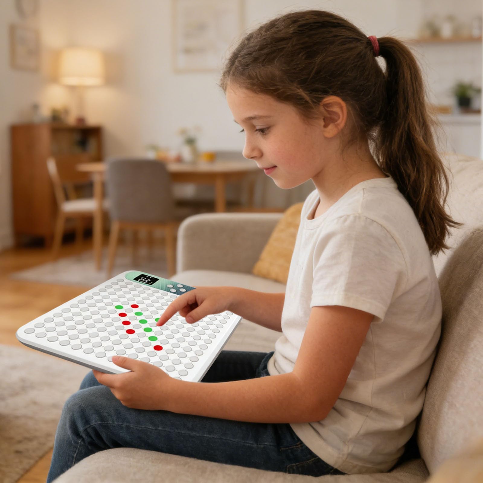 Il classico gioco da tavolo di strategia astratta unisce adulti e bambini come una famiglia in un gioco da tavolo 322
