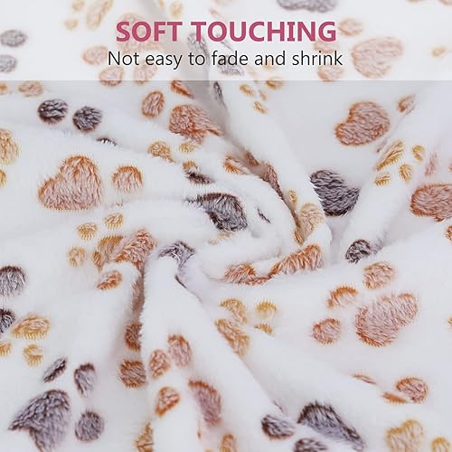 Miniatura 3 de Comsmart Mantas para perros y gatos, manta de forro polar suave y cálida para perros pequeños, medianos y grandes, cachorros, gatitos, conejillos de