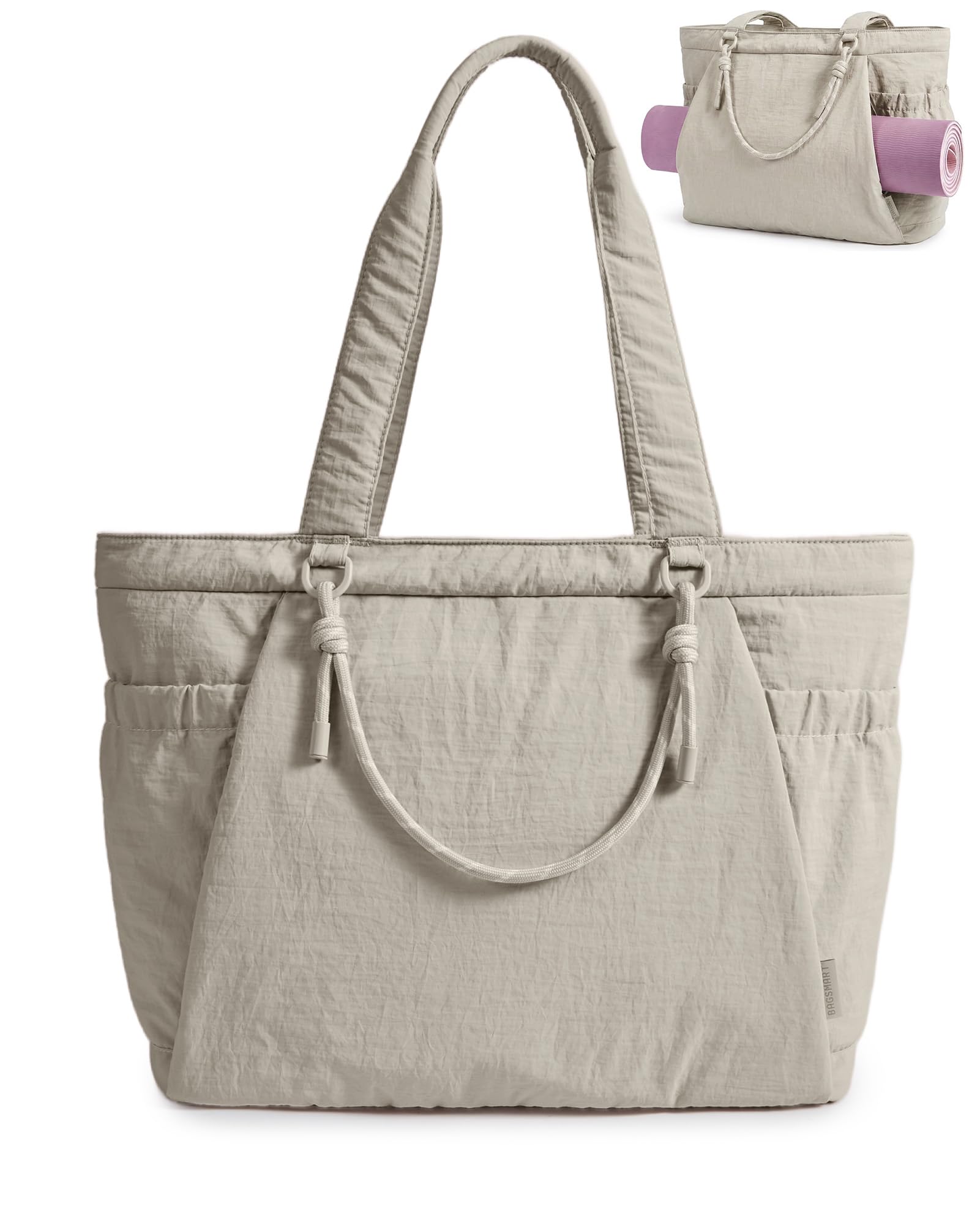 BAGSMART Yoga Pilates Tote Bag