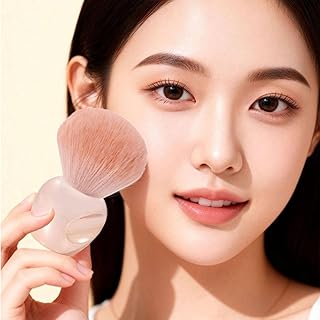 Cepillo cosmético de cabeza de hongo, cerdas ...