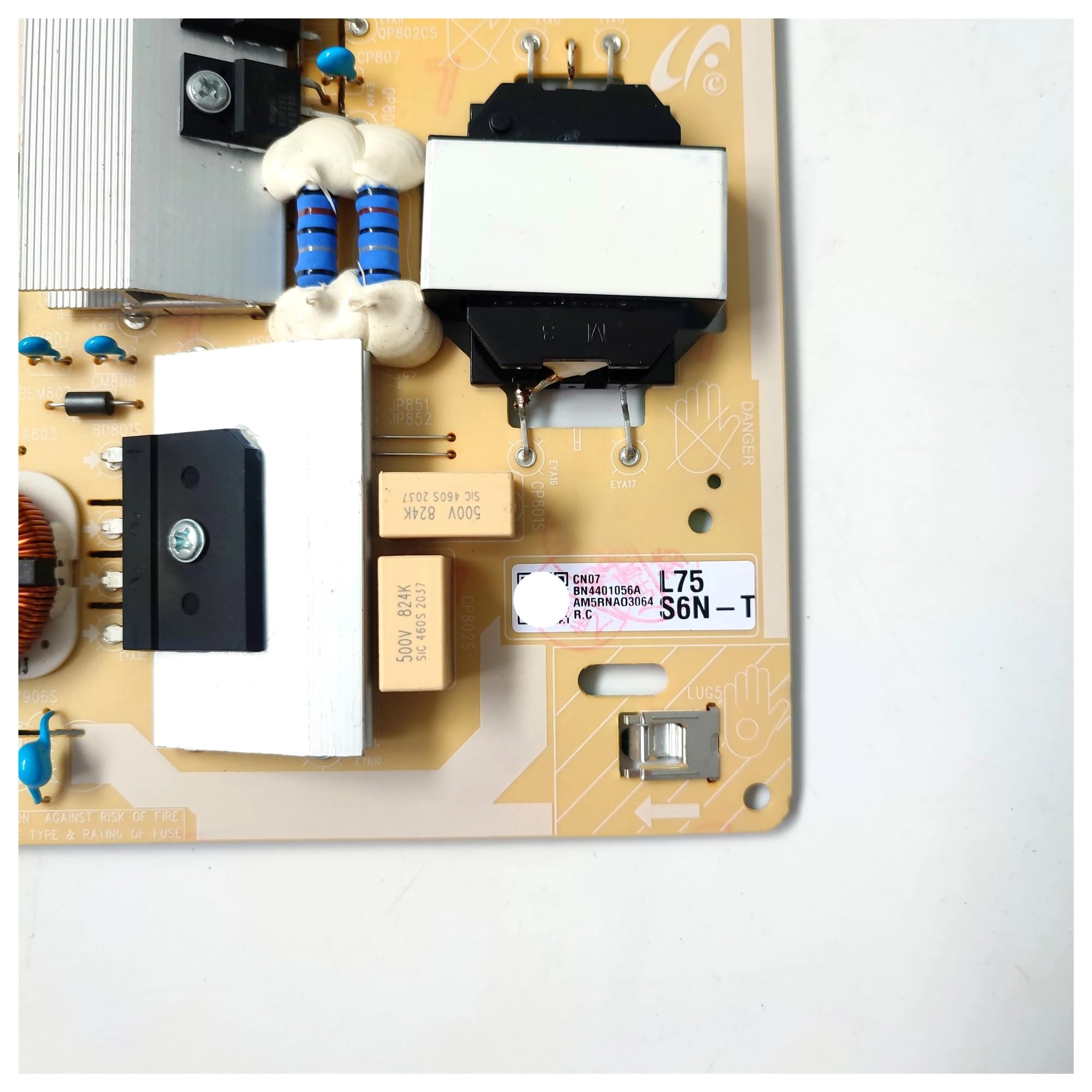 Accesorios de TV Placa Base BN44-01056A BN4401056A L75S6N-THS Placa de alimentación, Adecuada for UE70TU7125K UE70TU7.125KXXC BN44-0156C BN4401056C