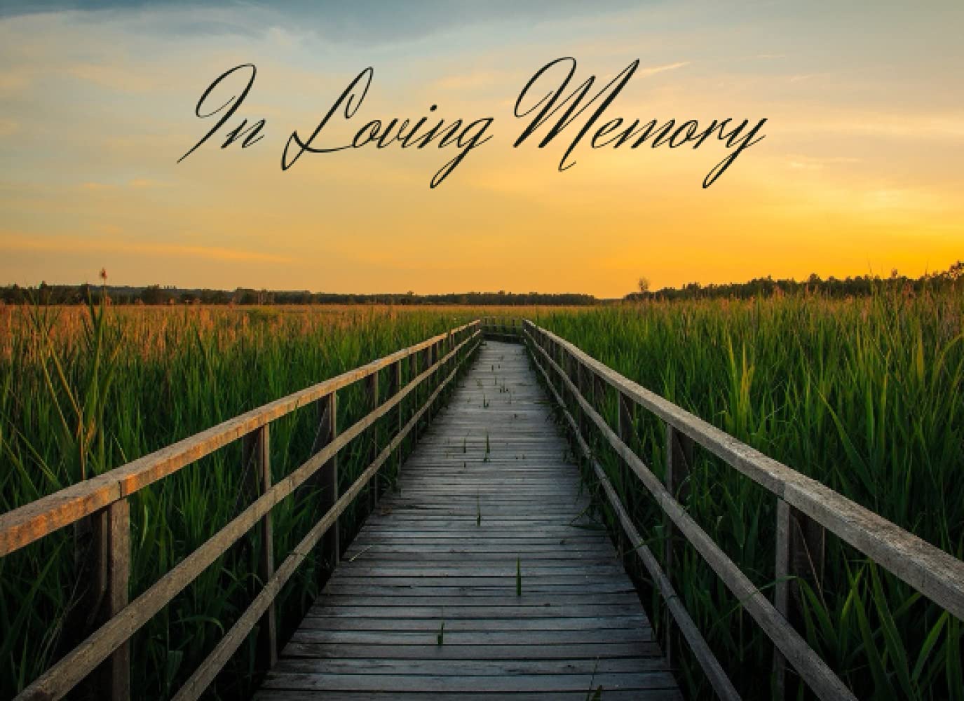 In Loving Memory: Guest Book for Funeral | Celebration of Life Memorial Service Condolence Book | Memorial Guest Book | Remembrance Book for Funerals ... of Life and a Lasting Memory for the Family
