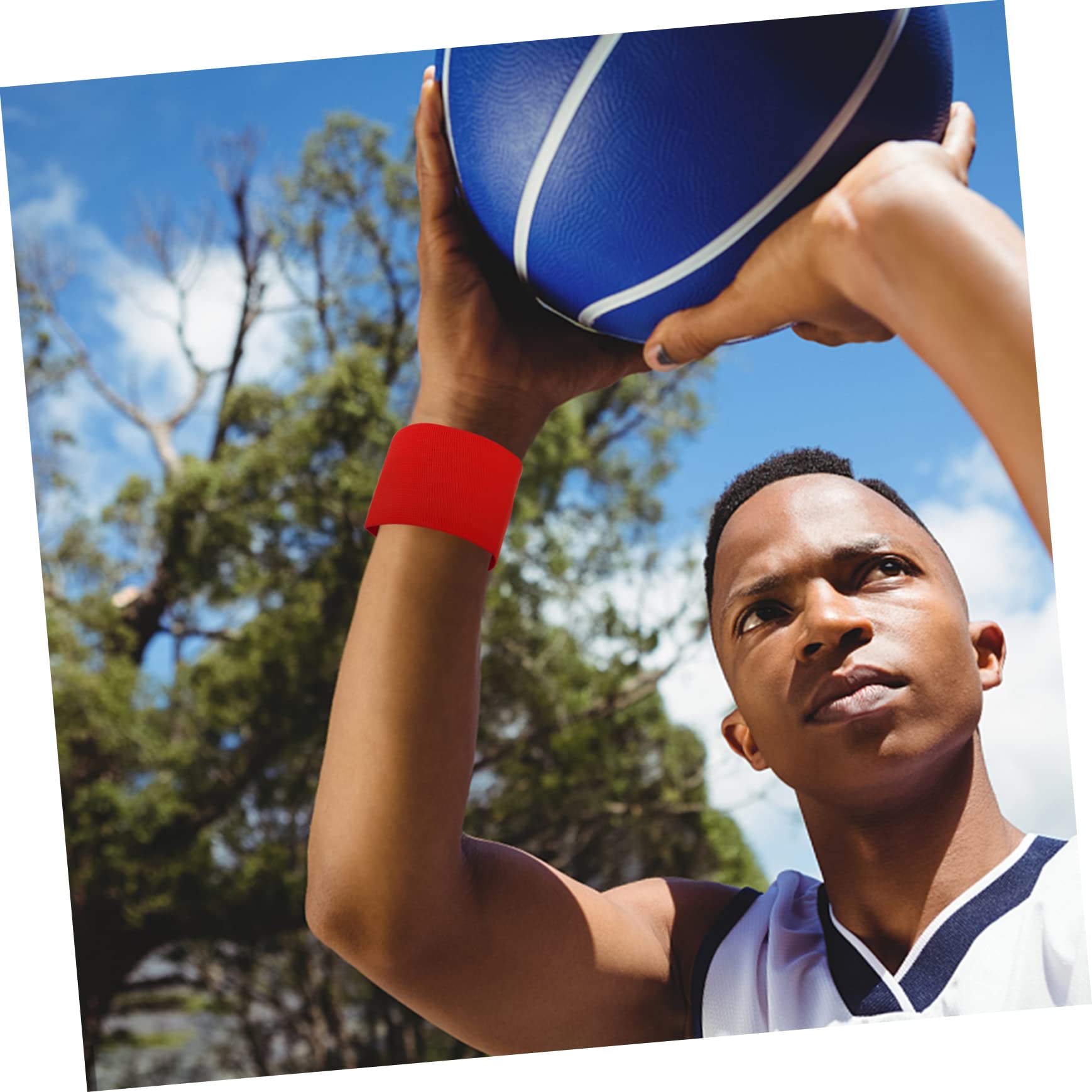 Yardwe 4pcs Armband Nylon Sports Team Supplies Captain's Arm Sign Durable Comfortable Easy Wear