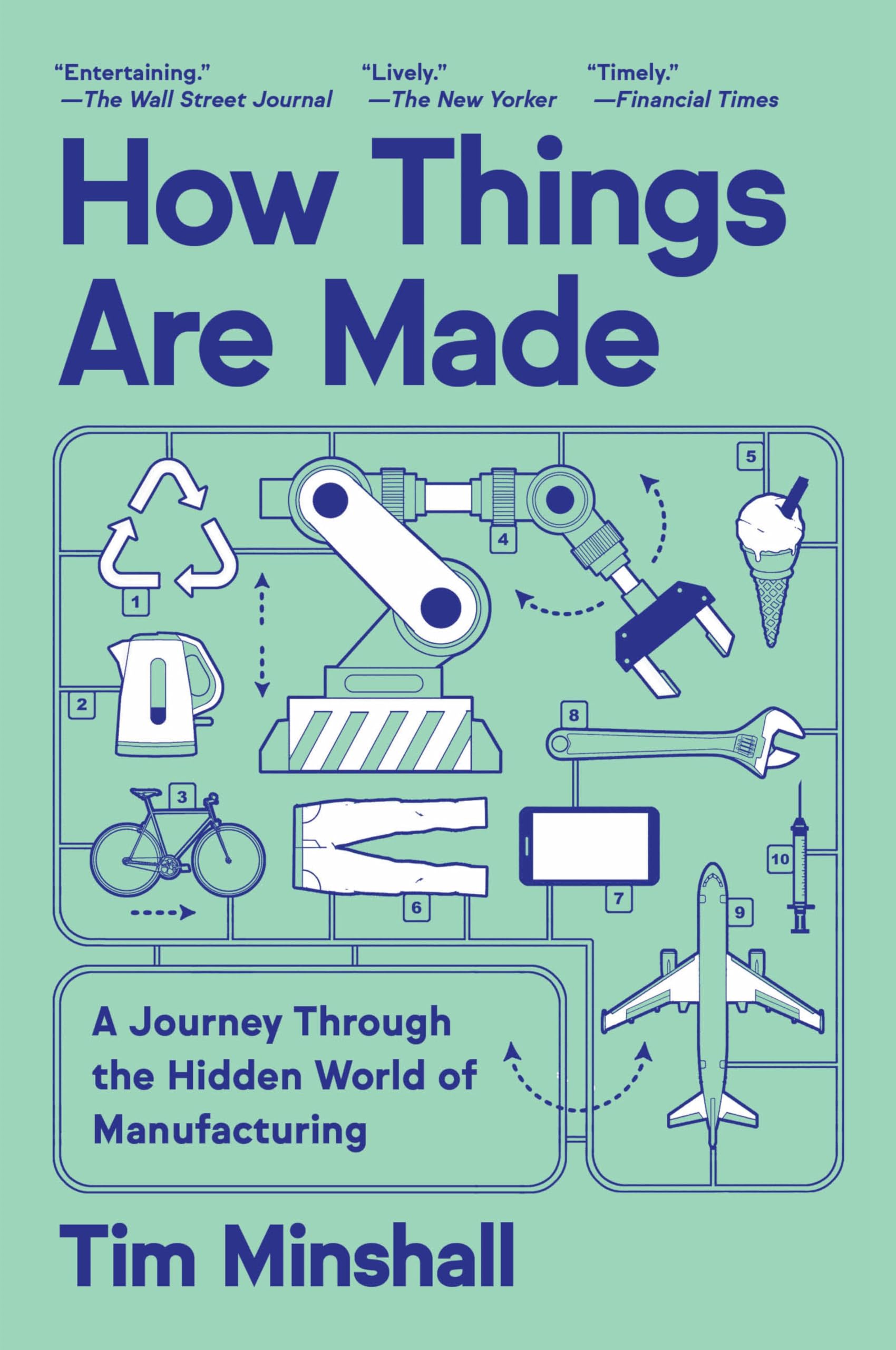 How Things Are Made: A Journey Through the Hidden World of Manufacturing, from Toilet Paper to Airplanes and Everything in Between