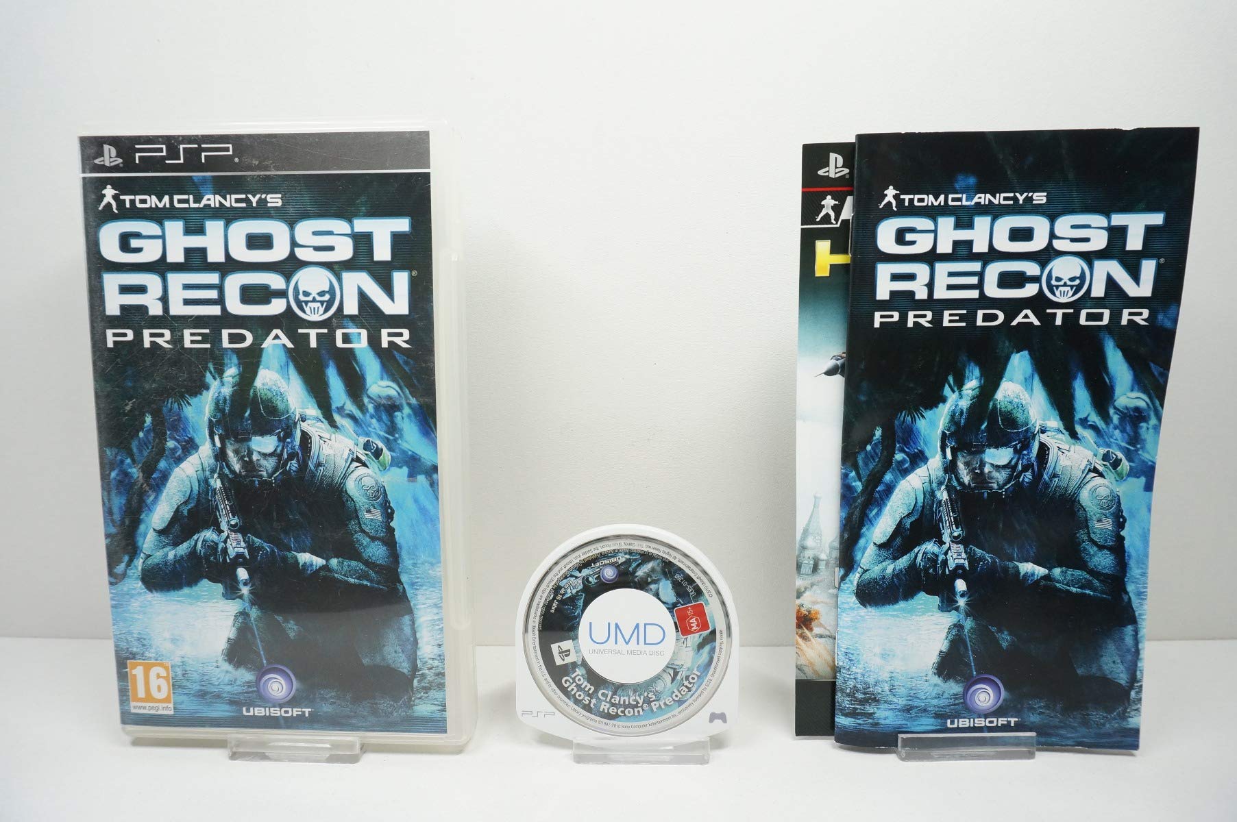 PSP GHOST RE PREDATOR accessoire console portable housse rigide et coque de rechange