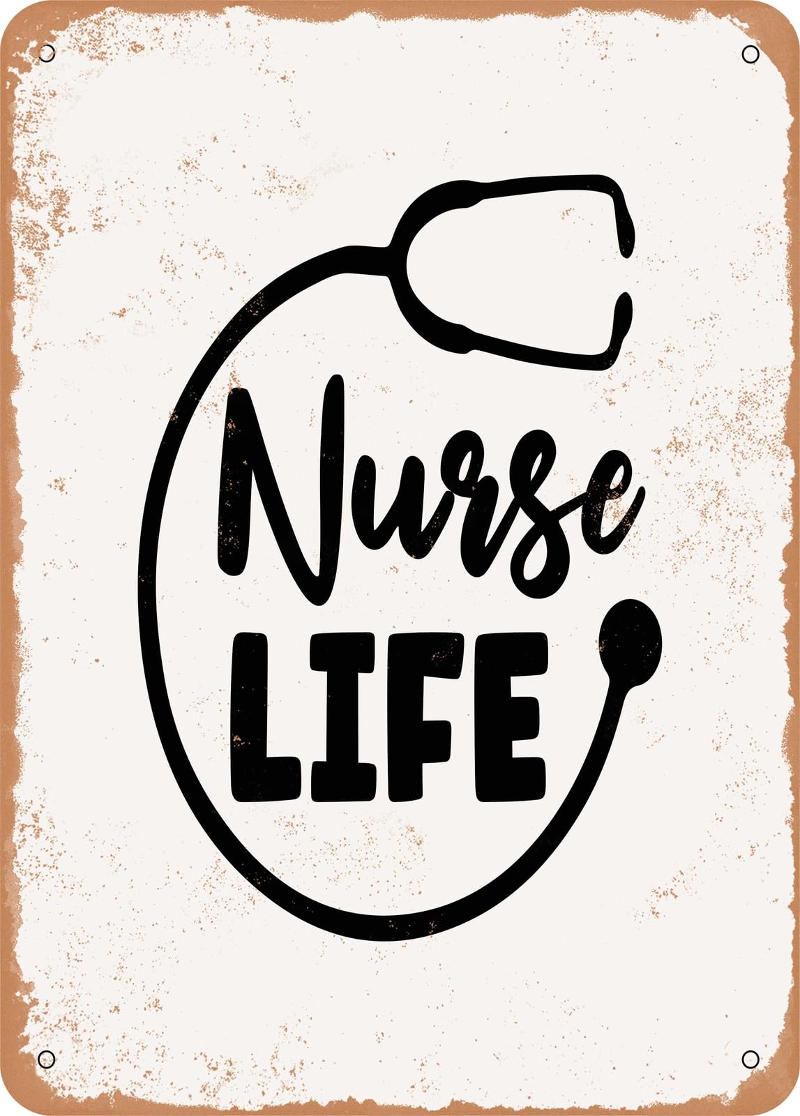 Metal Sign - Nurse Life - 5 - Vintage Look home decor