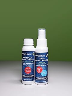 NANOPROTECTION - Glass and Shield Cleaner Spray Permanent Water Repellent Effect 100ml | Hydrophobic and Waterproof | Glass-Window-Roof.