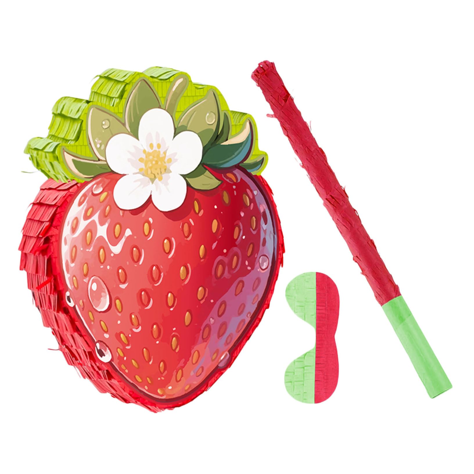 Alipis Piñata para Fiesta Infantil Decoración de Frutas de Verano para Cumpleaños y Fiestas Temáticas