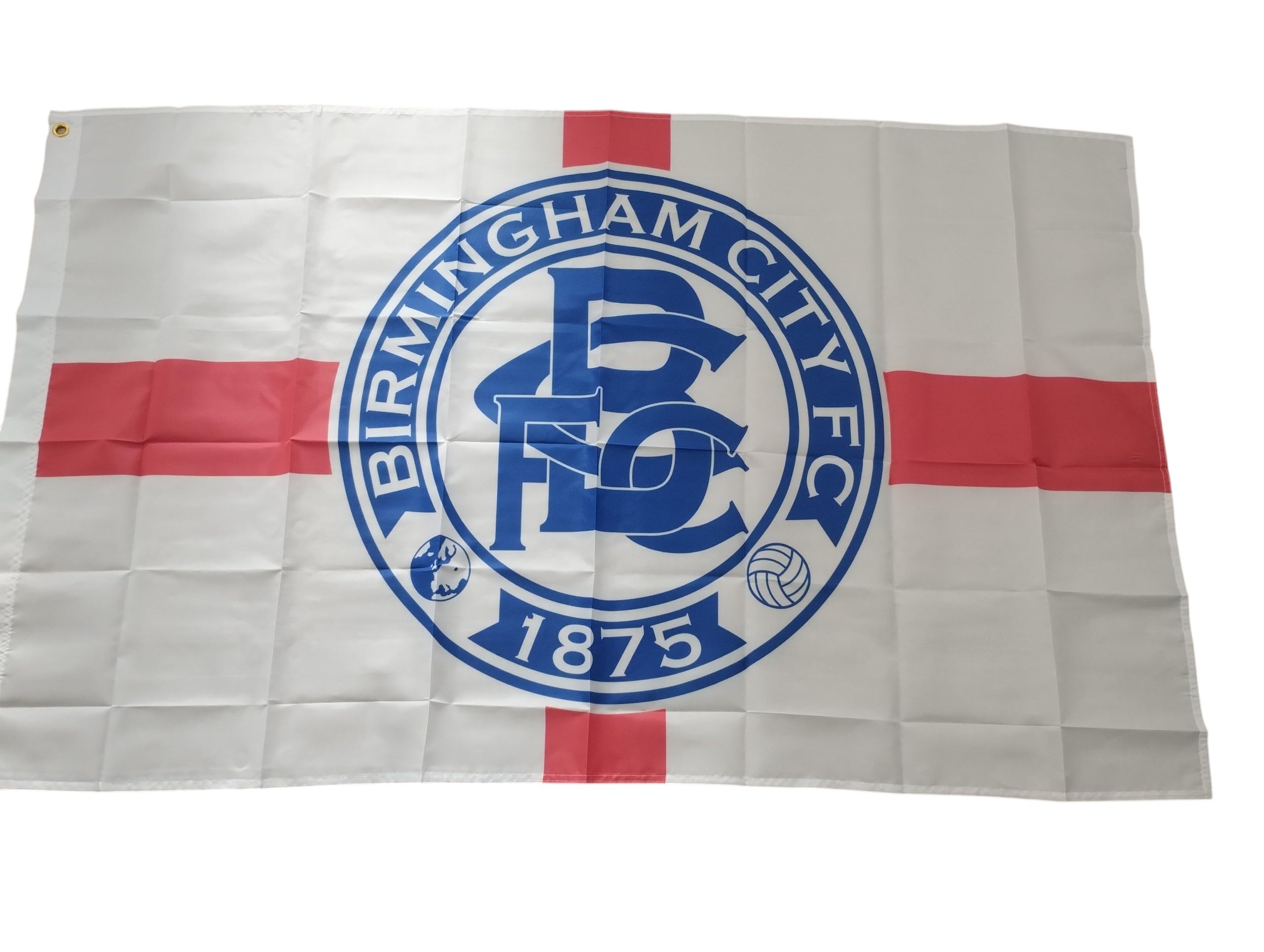 Flag 5 x 3 ft Birmingham City st George cross