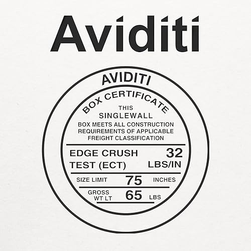 Miniatura 5 de AVIDITI Cajas de envío blancas de 18 pulgadas de largo x 12 pulgadas de ancho x 6 pulgadas de alto (paquete de 25) cajas de correo pequeñas y