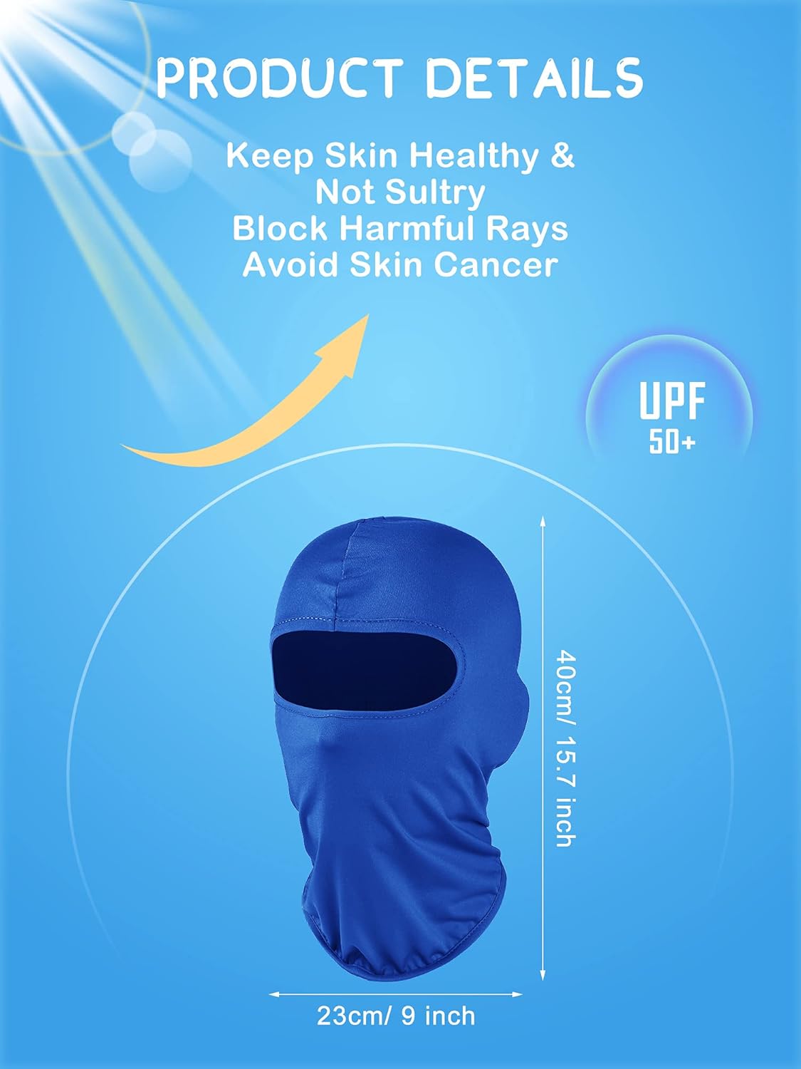 Geyoga 12 Pcs Ski Mask for Men Full Face Cover Winter Face Mask UV Sun Protection Balaclava for Women Outdoor Cycling - Image 2