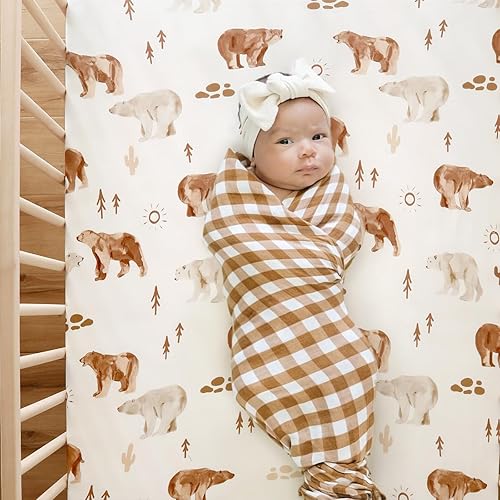 Vista 32 de GRSSDER Juego de 2 sábanas elásticas ultra suaves para moisés, ajuste universal para moisés, cesta de moisés, colchón rectangular ovalado, seguro