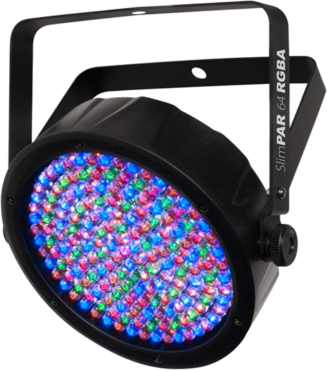 (2) Chauvet DJ SlimPar 64 RGBA LED DMX Compact Slim Par Can Stage Light Effects