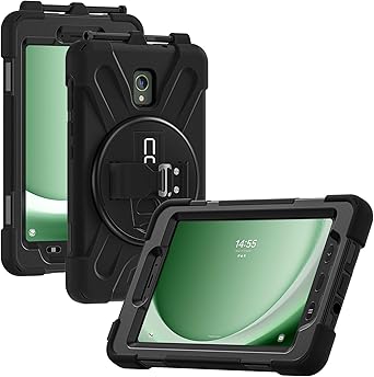CODi Rugged Case for Samsung Galaxy Tab Active 3 and Tab Active 5, 8" T570/SM-X306 | 360 Protection, Drop-Test & Fluid Contamination Certified