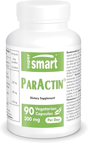 Supersmart - ParActin Supplement 300 mg per Day (Andrographis Paniculata) - Immune System Support - Healthy Inflammatory Response  Non-GMO & Gluten