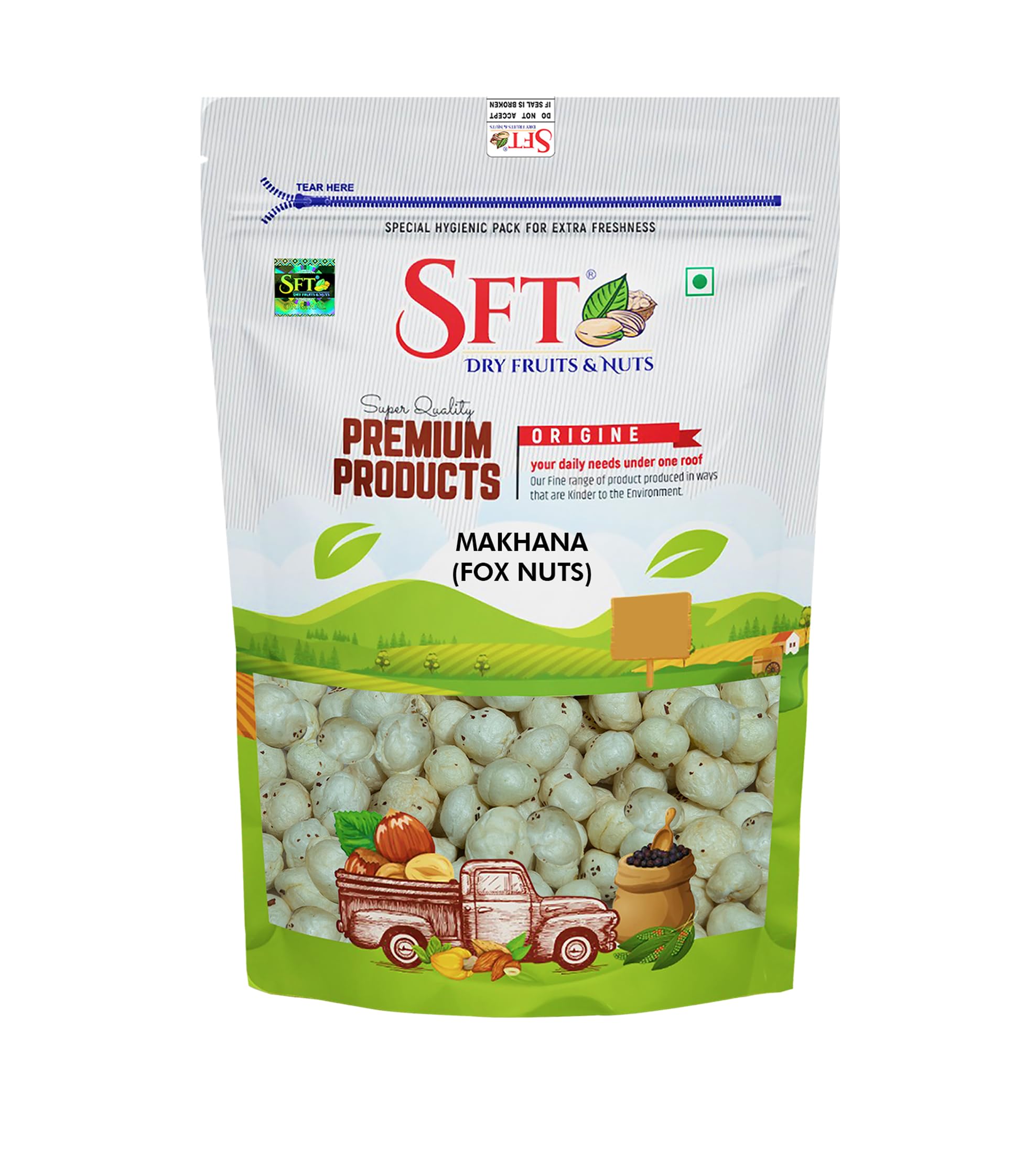 SFT Fox Nuts | Phool Makhana | 1 Kg