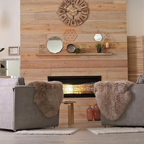 Miniatura 10 de Mecanismo de repuesto de reloj de cuarzo de alto par con agujas de pala de 12 pulgadas de largo para reloj de bricolaje (negro, longitud del eje