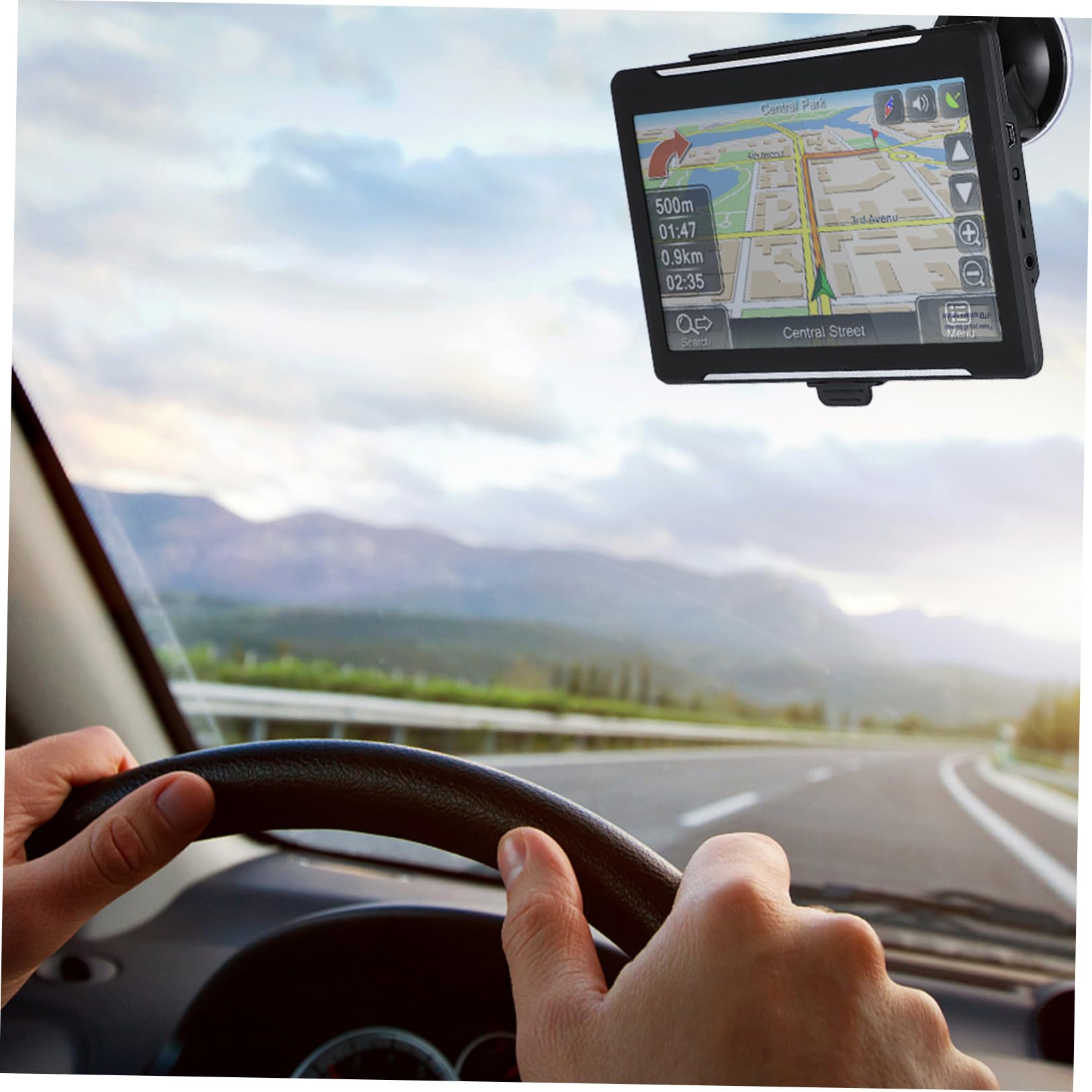 Navegador Táctil Pantalla de Pulgadas 7 Coche GPS para Camión
