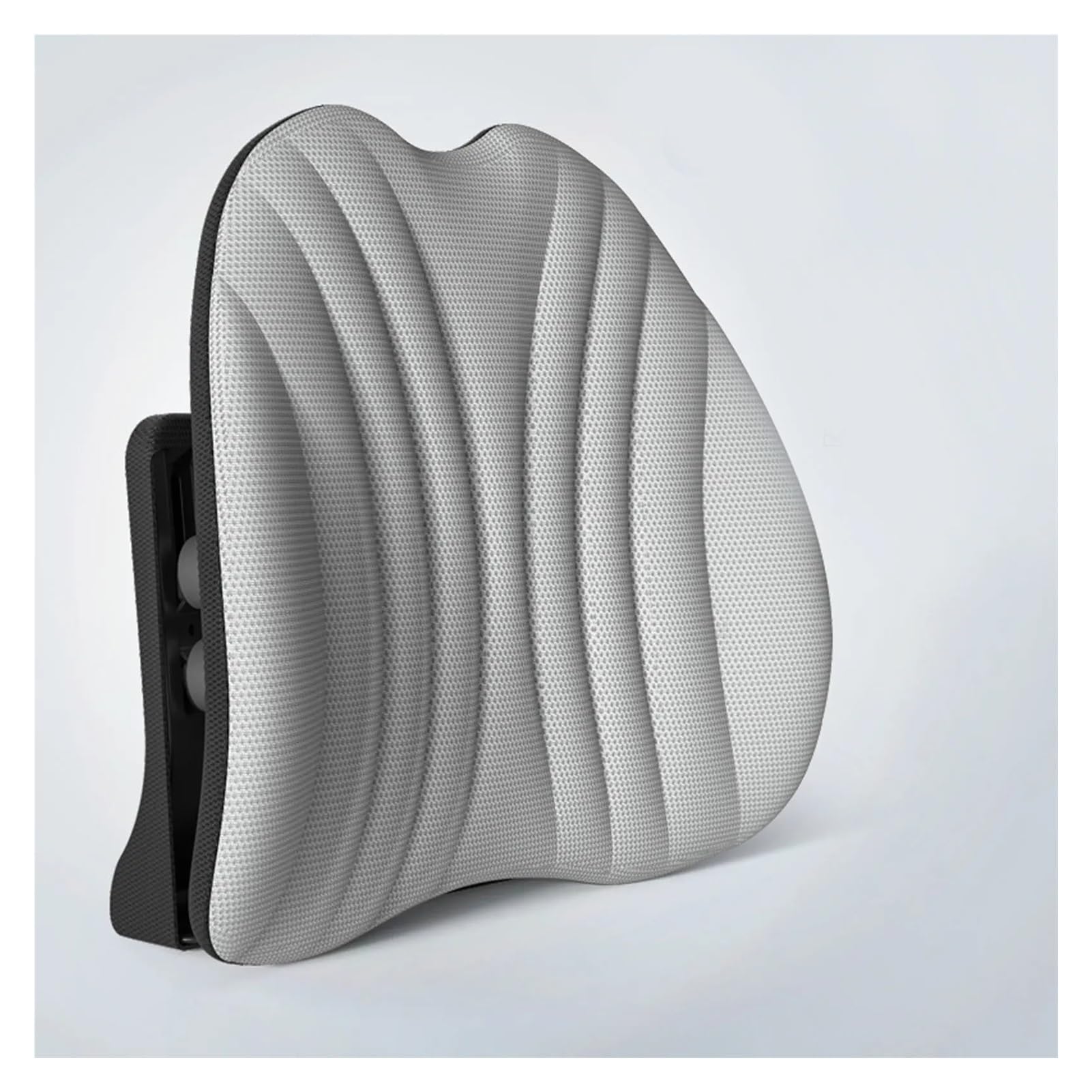 Hviyroi car seat cushion Car lumbar support cushion back car soft(Gray)