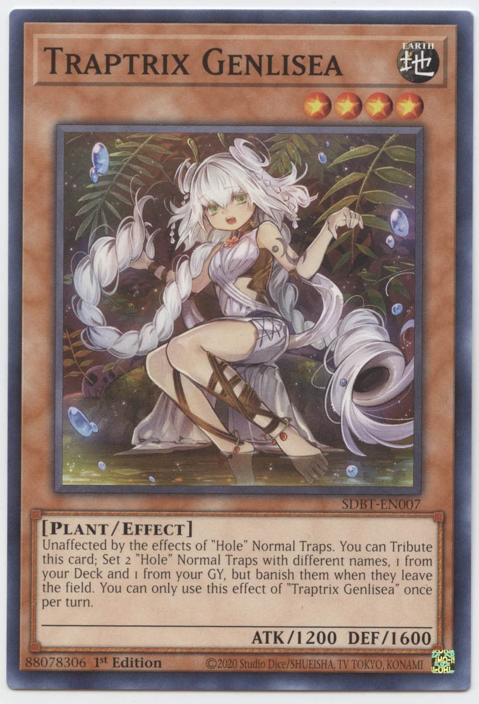 Traptrix Genlisea - SDBT-EN007 - Common - 1st Edition