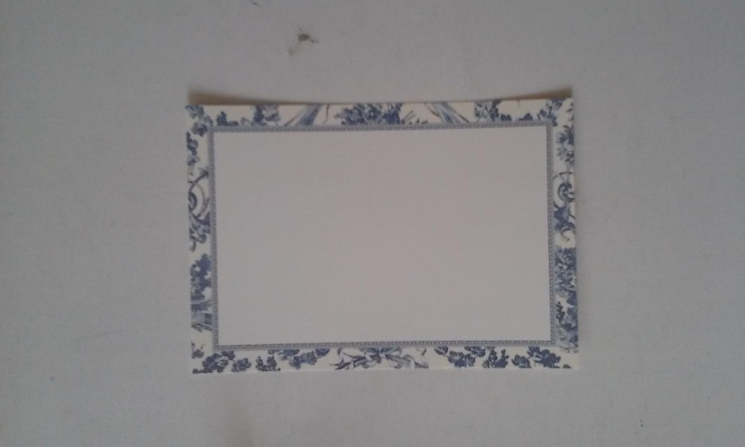 Caspari 72905 Blank Note Card and Lined Envelope Sold in Sets of 10 Musee De L'Impression Sur Etoffes Printed in Switzerland