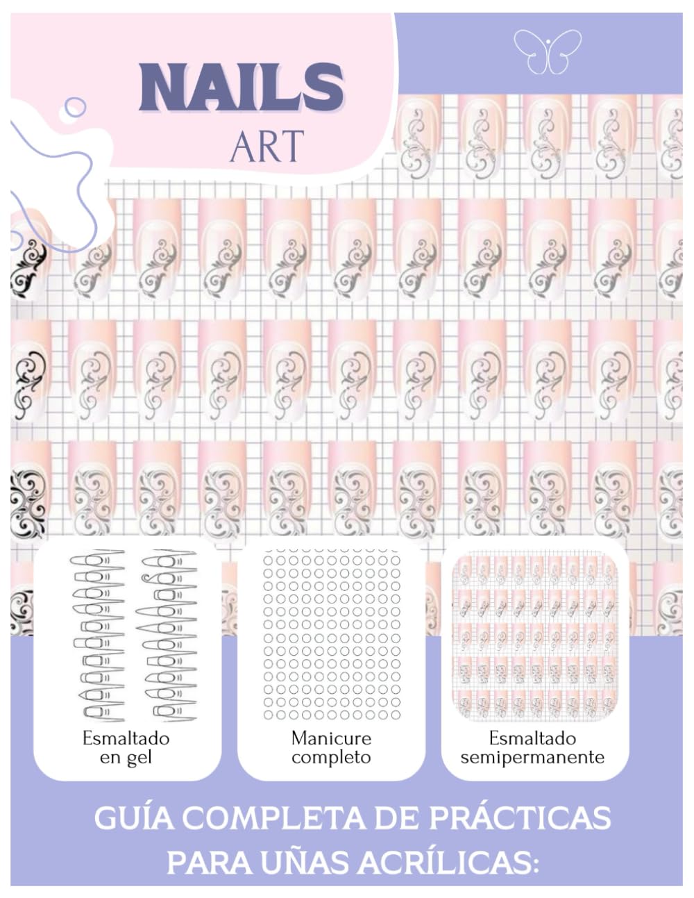 Guía Completa de Prácticas para Uñas Acrílicas:: Nails Art