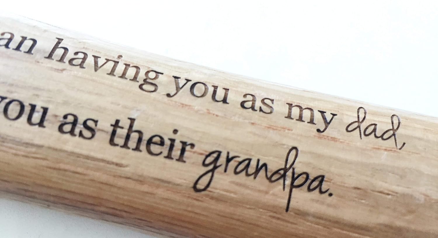 Engraved Hammer, Full Size Heavy Duty Gift Hammer, Custom Gifts for Christmas, Father's Day, Mother's Day, (HM01 - The only thing better)