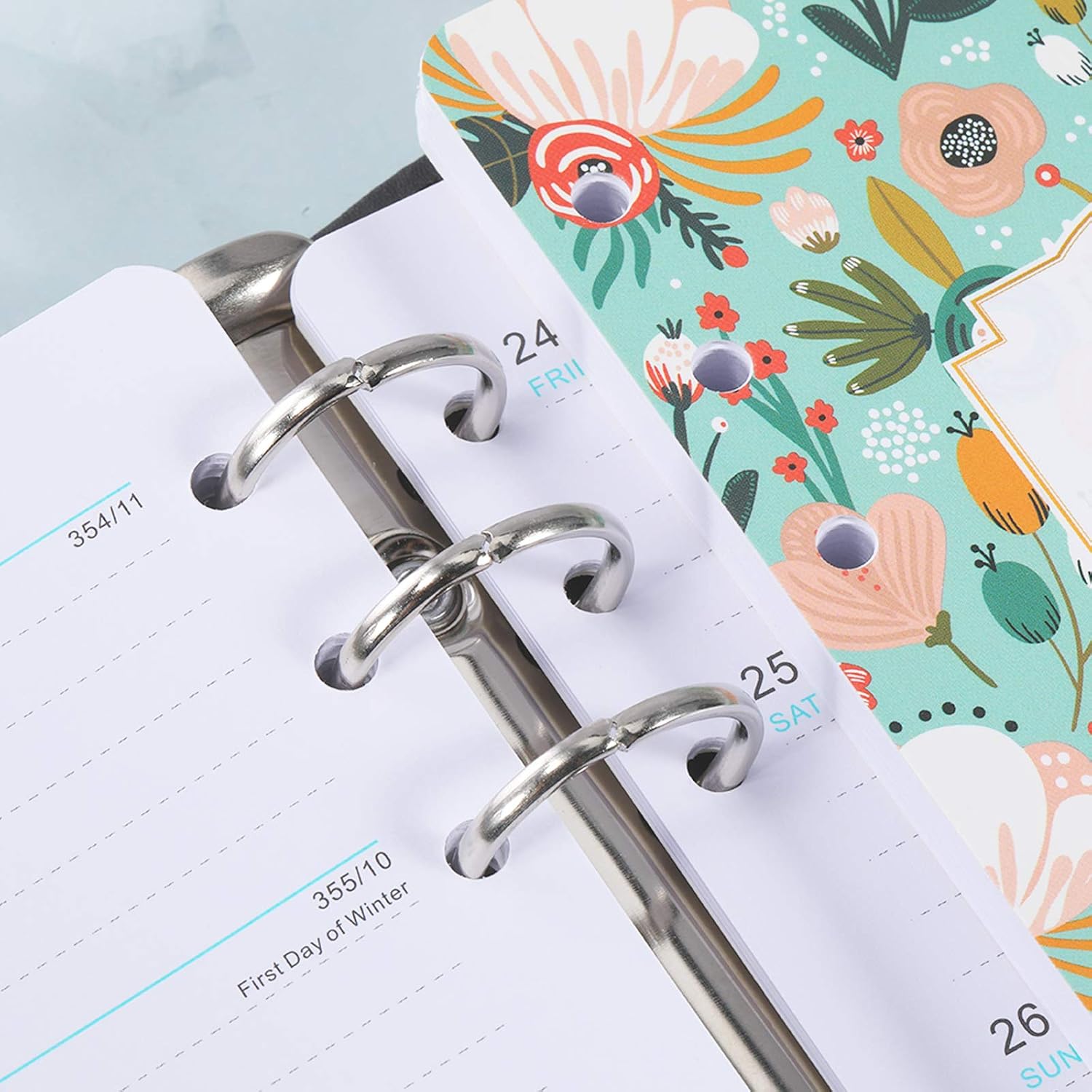 2021 Planner Refill - Weekly & Monthly Planner Refill 2021 , Jan 2021-Dec 2021, A6 Planner Inserts, 3-3/4" x 6-3/4", Loose Leaf Paper, Refill Paper 2021 Portable notebook, 6-Hole Punched.