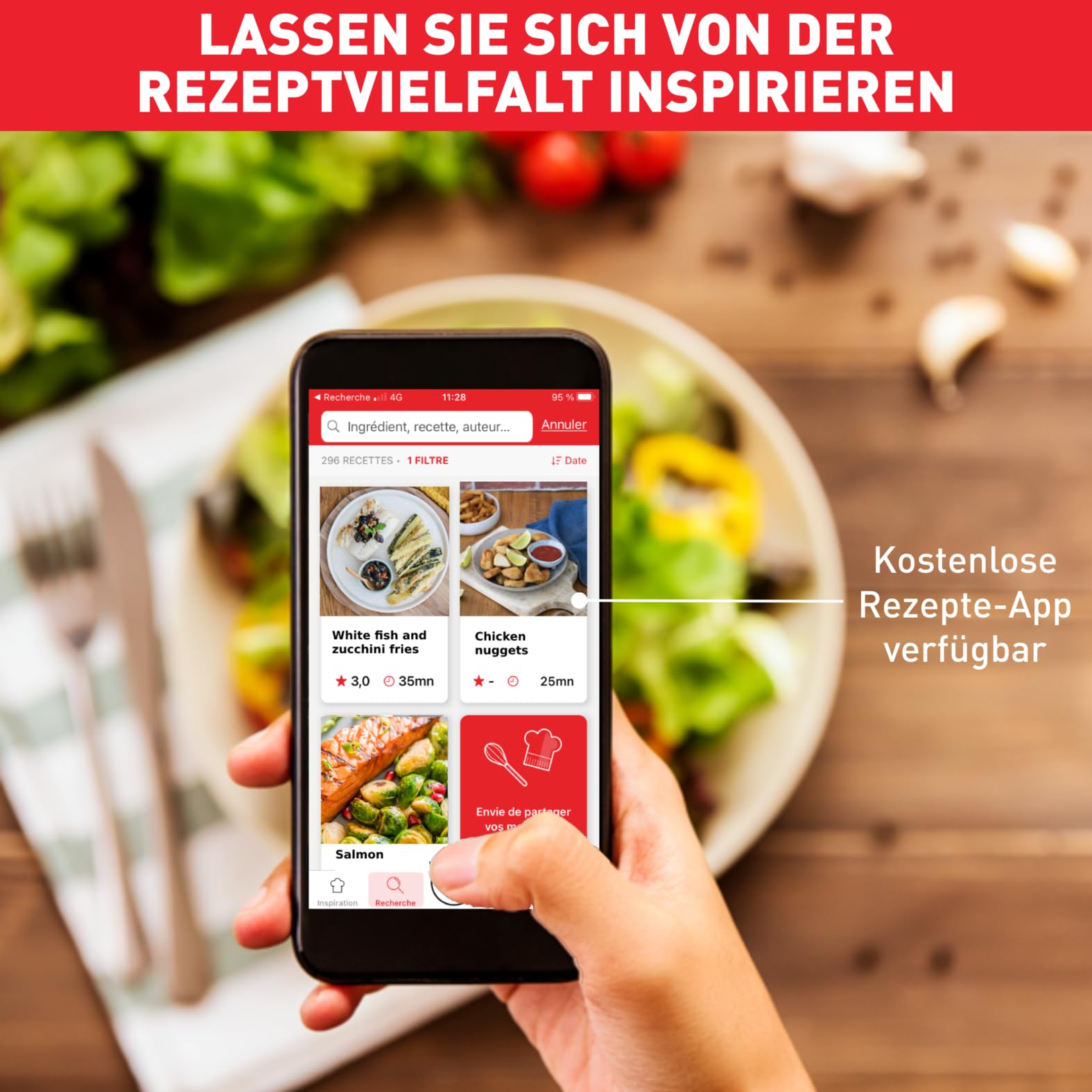 Tefal Easy Fry & Grill XXL Heißluftfritteuse 6,5 L – Airfryer mit Flexcook-Trennwand (XXL oder geteilt), 8 Programme, 80–220 °C, Druckguss-Grillplatte, fettarm frittieren, spülmaschinenfest EY8018