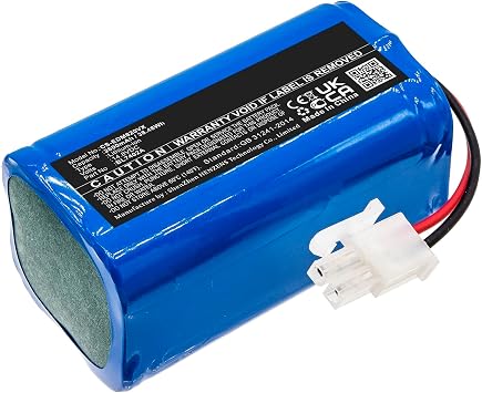 Replacement Battery for Ecovacs Deebot 500,Deebot M82,Deebot M82UK,DM82,PN10001088,20001088,BL7402A,INR18650-M26-4S1P,UR18650ZT-4S1P-AAF,2600mAh