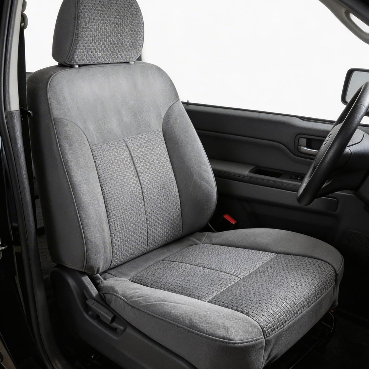 Driver Top Bottom Cloth Seat Cover Compatible with 150 (Fit F Series) 2011 2012 2013 2014 (150 Driver Top & Bottom)