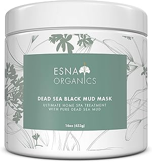 Esna Organics Máscara de barro negro del Mar ...