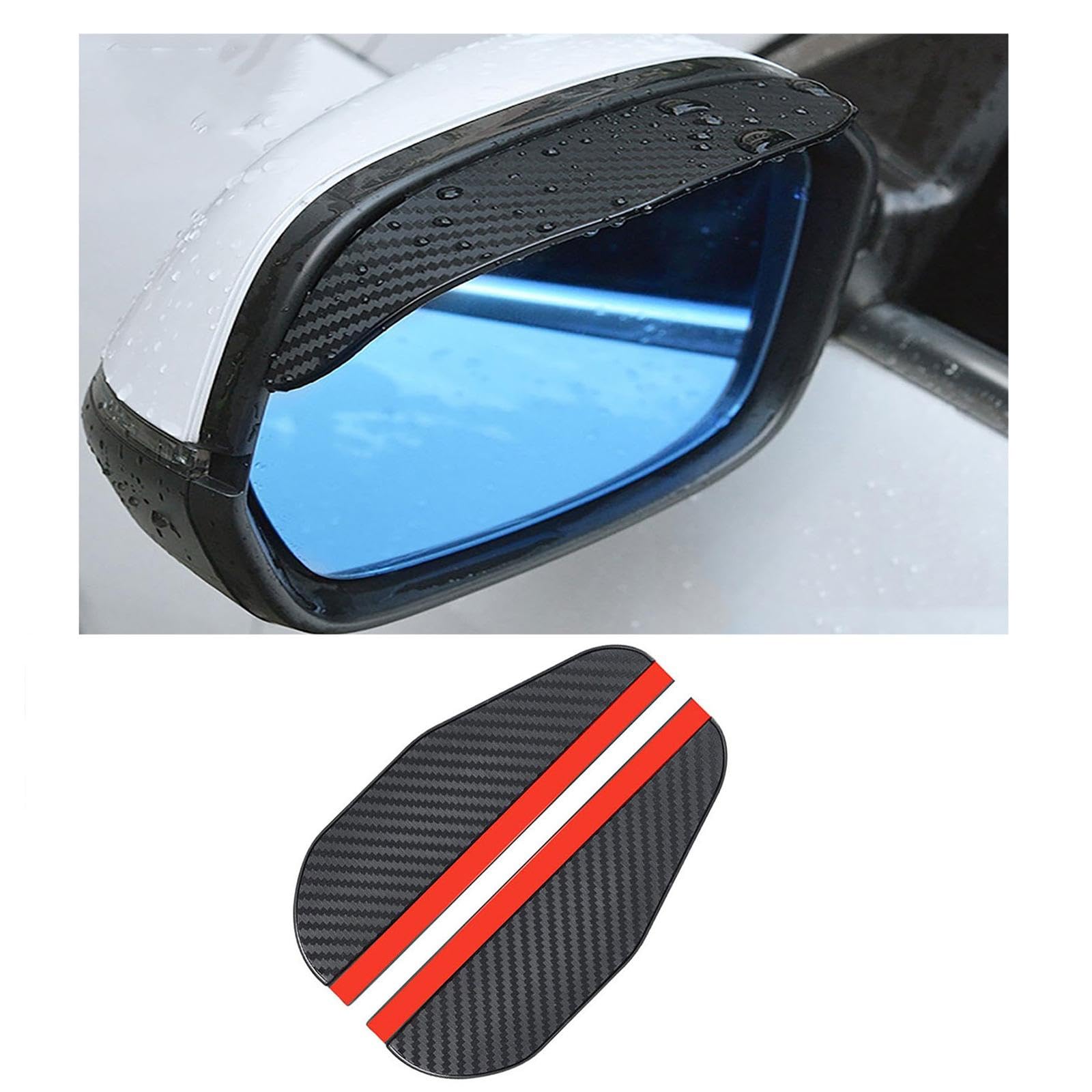 Rear View Mirror Rain Eyebrows for Merc&edes B&enz A Class W177 A180 2010-2022 Car Side RearView Mirror Rain Visor Guard Visor Shield Cover Accessories