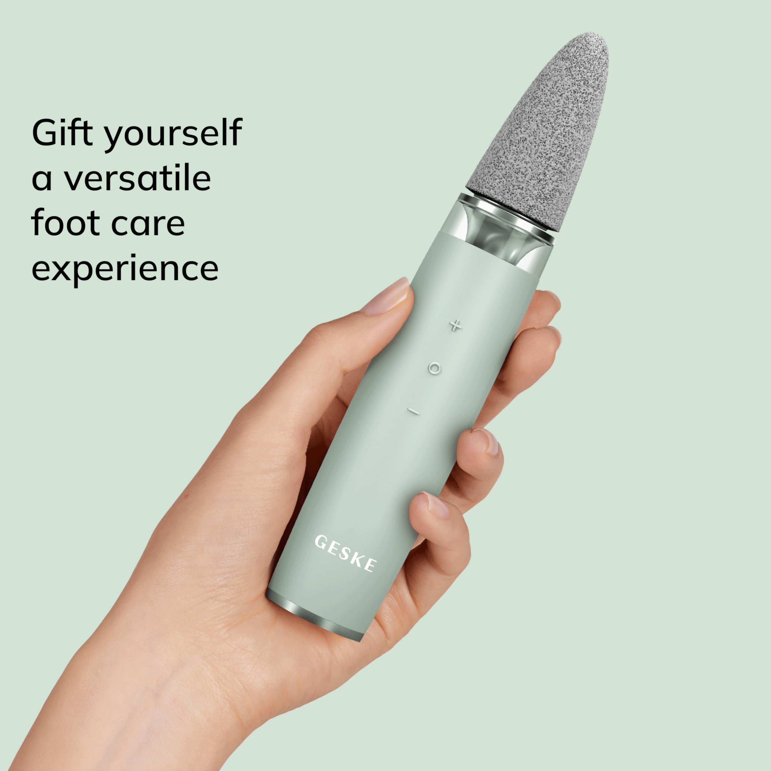 GESKE Electric Pumice Foot Multi-Pen 8 in 1 | Exfoliant pour Pieds