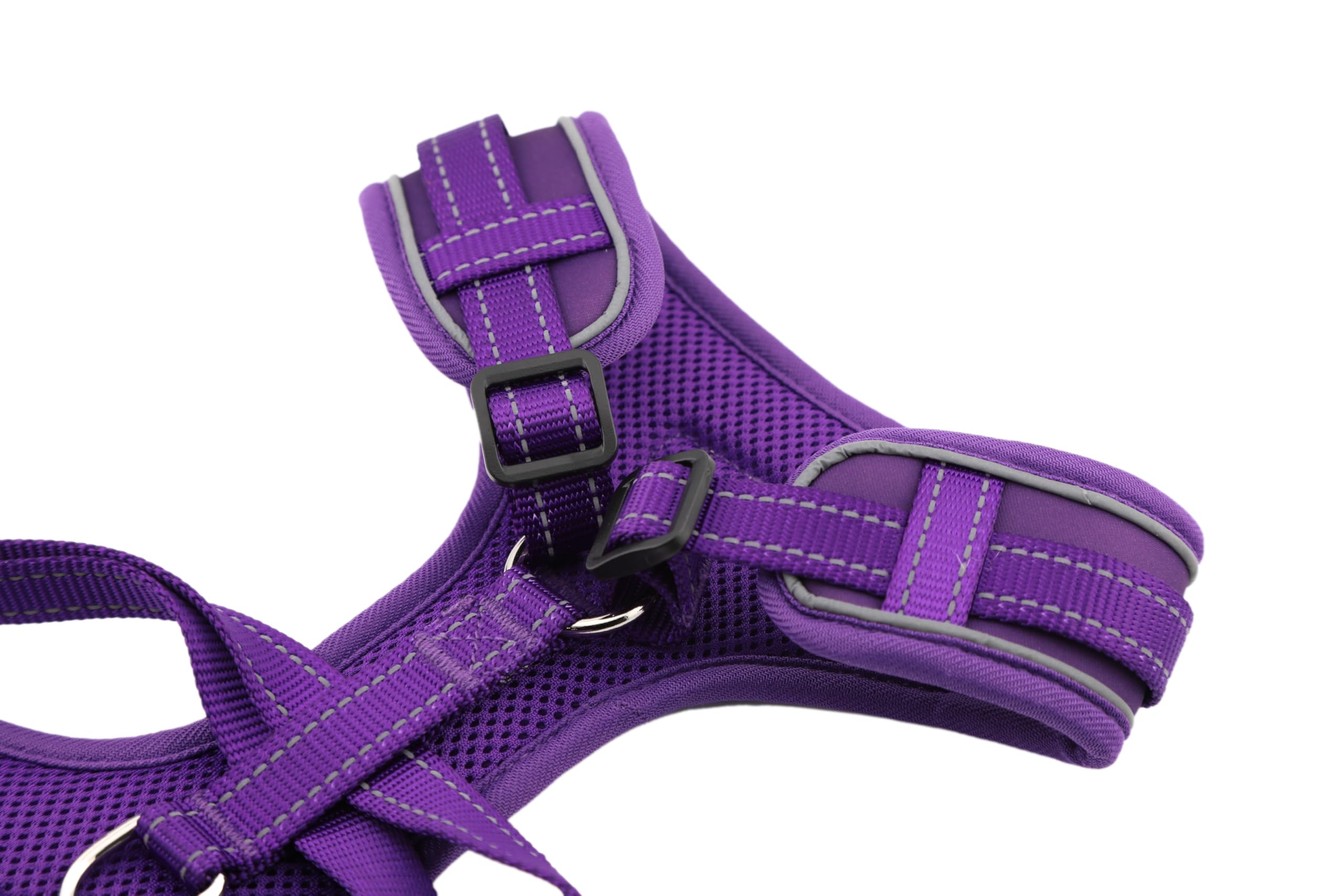Doodlebone, Adjustable Airmesh Harness, Over Head Dog Harness with Adjustable Neck and Chest, Dual D Rings - Image 4