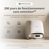 DJI ROMO S Robot Vacuum Cleaner and Mop With 25,000 Pa Suction, Drone-Level Sensing, Dual Robotic Arms, 200-Day Maintenance-Free Operation, Anti-Tangle Roller Brush, Auto Mop Washing & Drying - 6