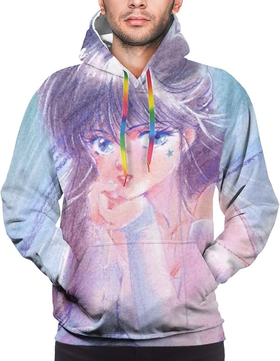 Amazon Co Jp きまぐれオレンジ ロード2 面白 プリント おしゃれ お揃い 男女兼用 秋の装い 長袖 冬服大きいサイズパーカー ファッション