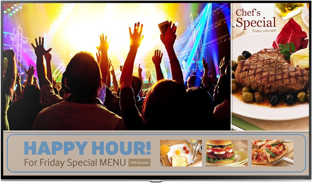 Samsung RM40D 40-Inch 1080p 60Hz Smart Signage TV (Certified Refurbished)