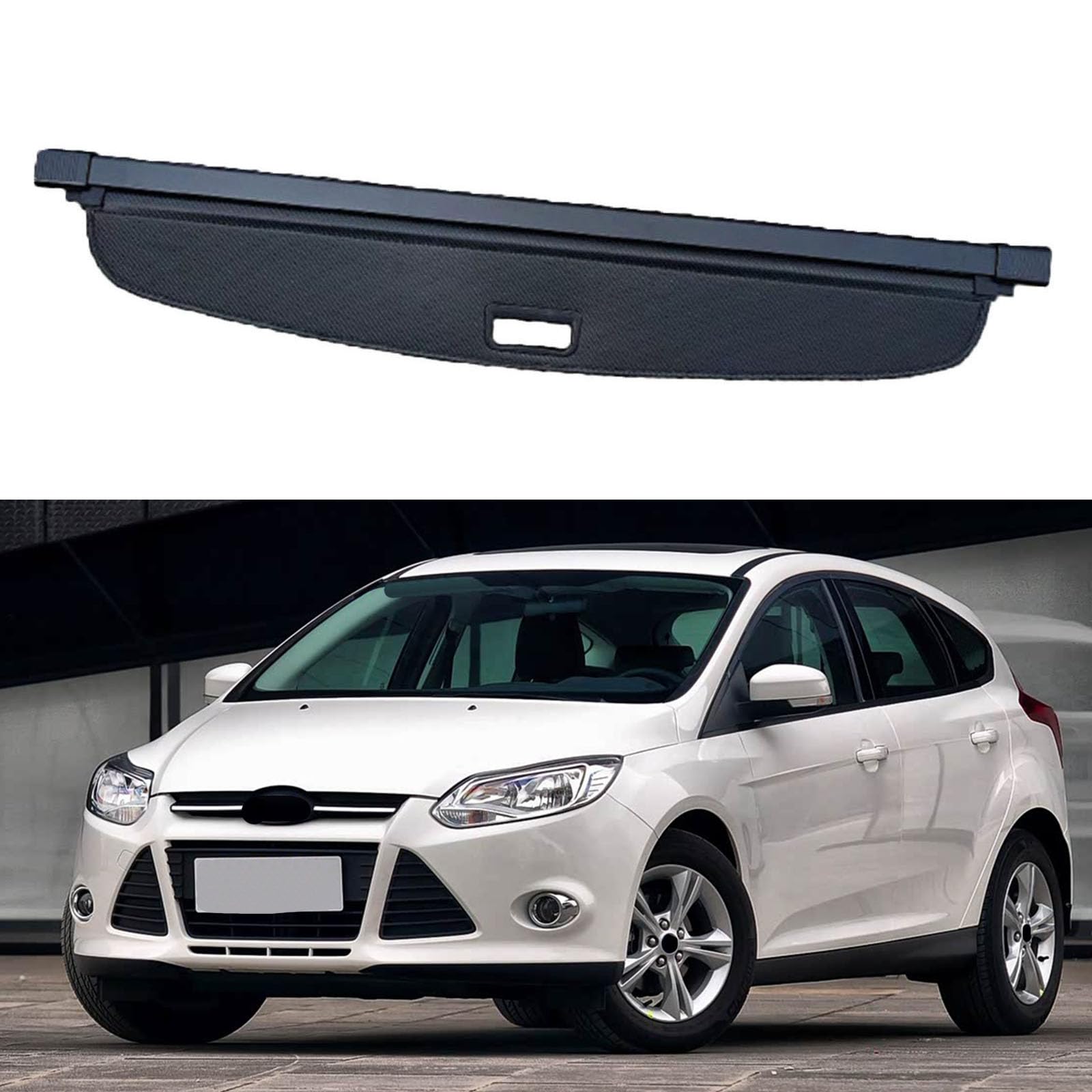WGHNBNB Car privacy screen,Compatible pour Ford Focus 2012-2018(Need to punch),Auto Parts