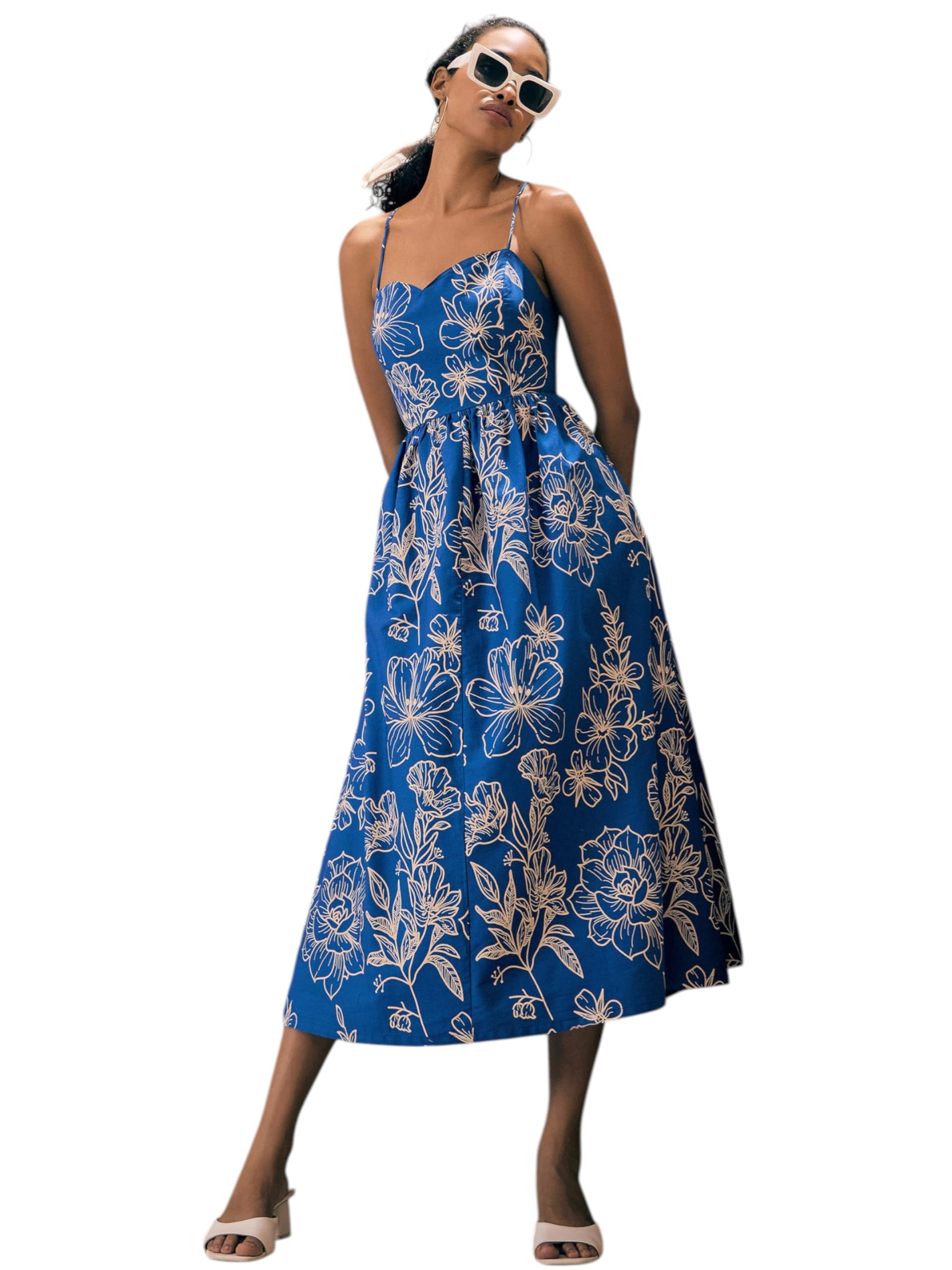 Pink Paprika by SASSAFRAS Women's Elegant Women’s Lace Dress – Long Sleeve, Romantic Date Night Outfit