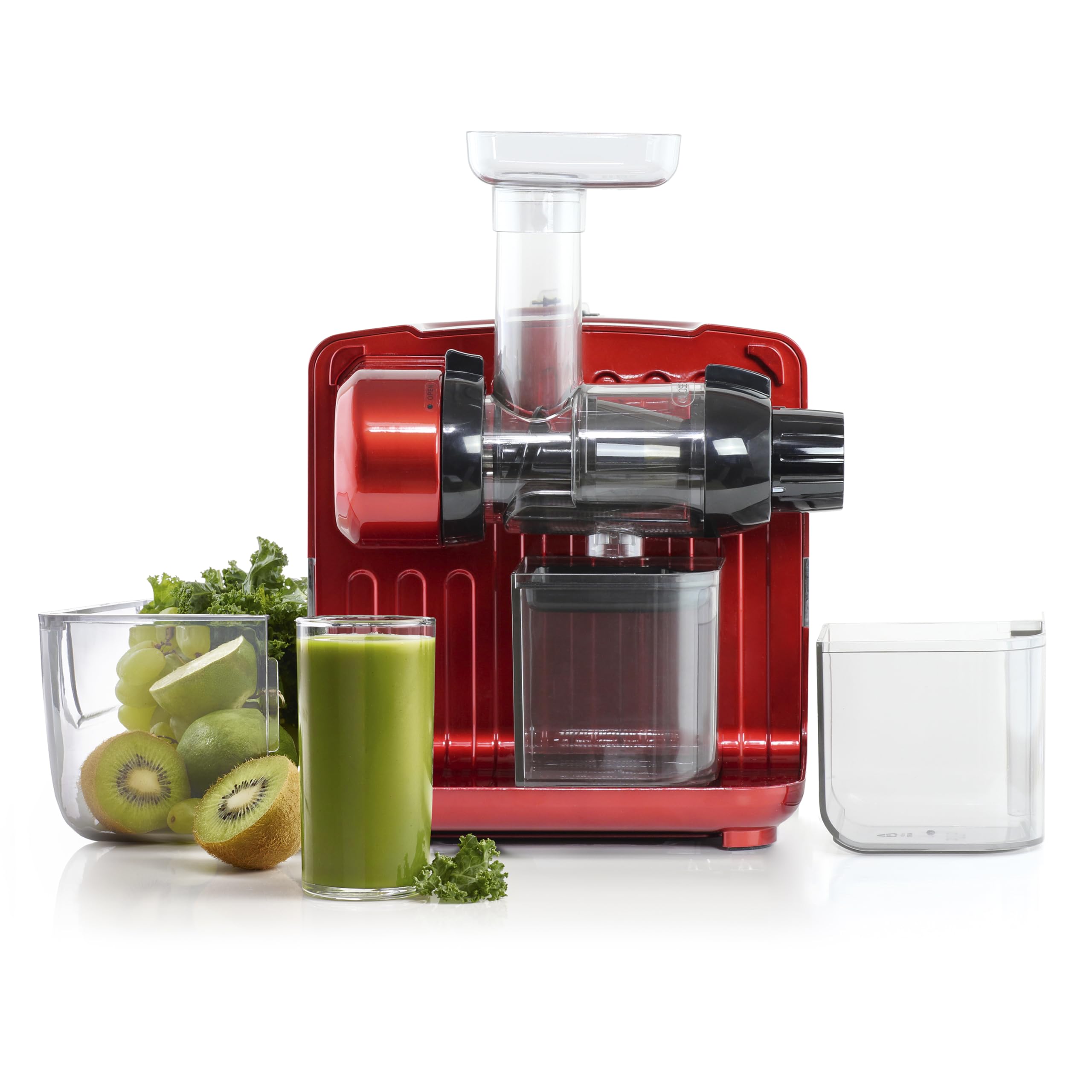 Omega Juicer JCUBE500RD Cold Press 365 Slow Masticating