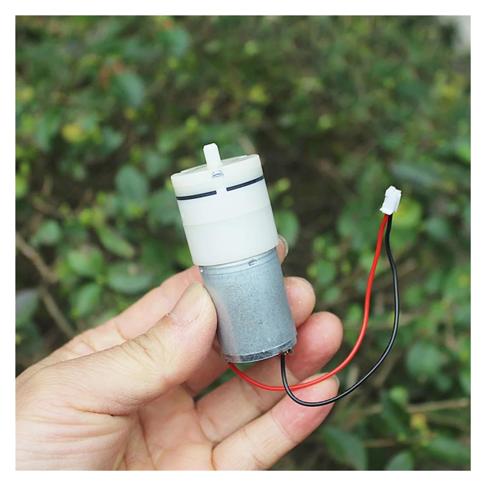 QWZTAEOZA DC 12V Small 370 Electronic Starter Air Pump Low Noise Pressure Pump 80kpa DIY Aquarium Fish Tank Monitor