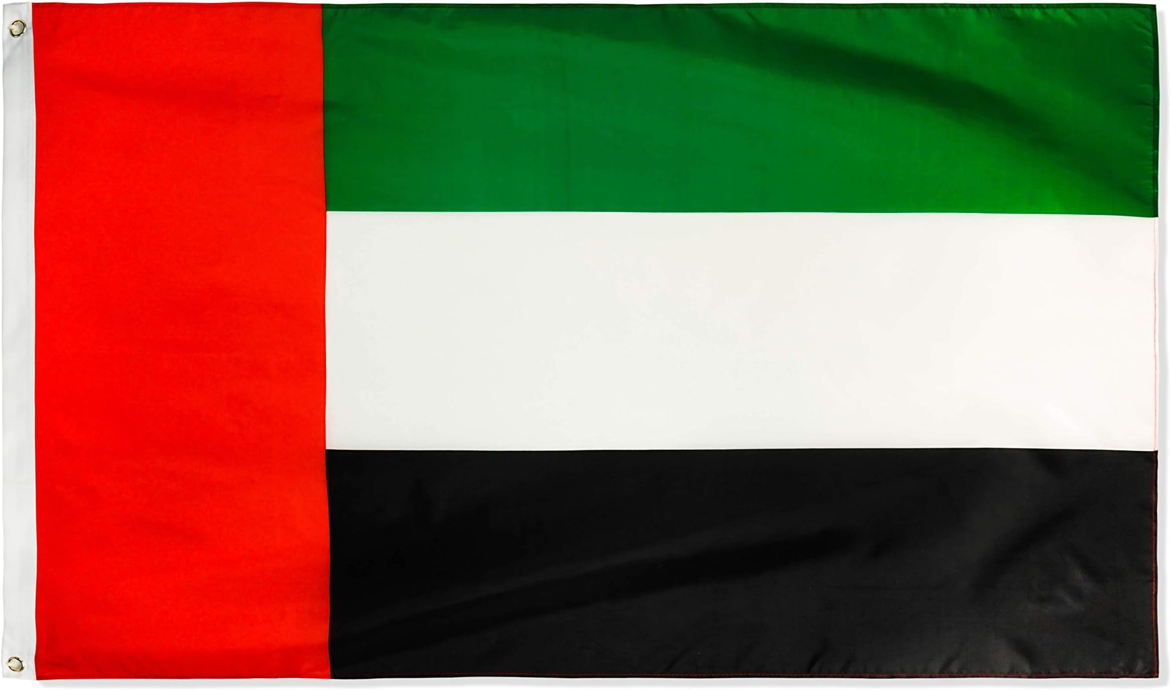 DANF United Arab Emirates Flag 3x5 ft Polyester UAE DUBAI Flags 3 x 5 Foot