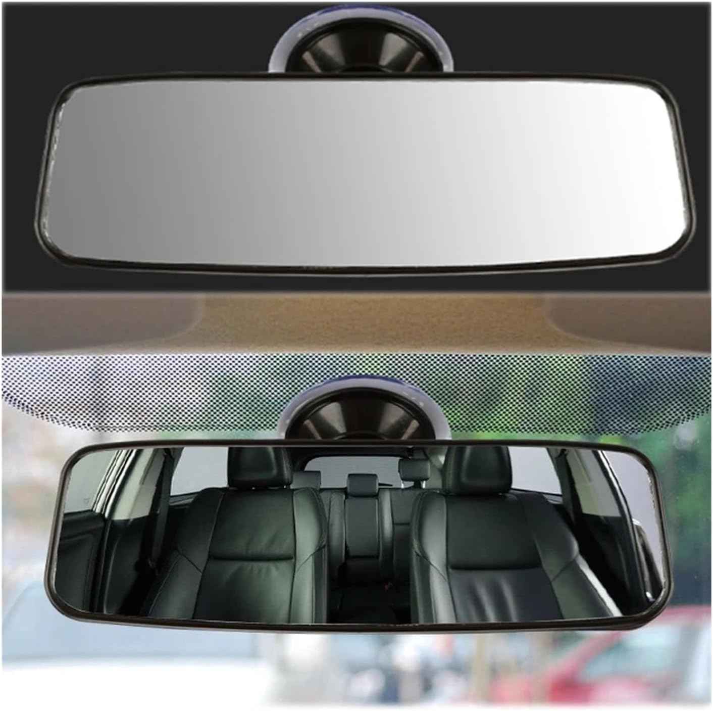 Car Interior Rear View Mirror With Suction Accessories Front Rearview Vehicle Car rearview mirror