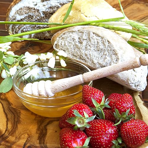 Miniatura 5 de Sanniti Fulmer - Miel de acacia húngara totalmente natural, 17.64 onzas (paquete de 1)