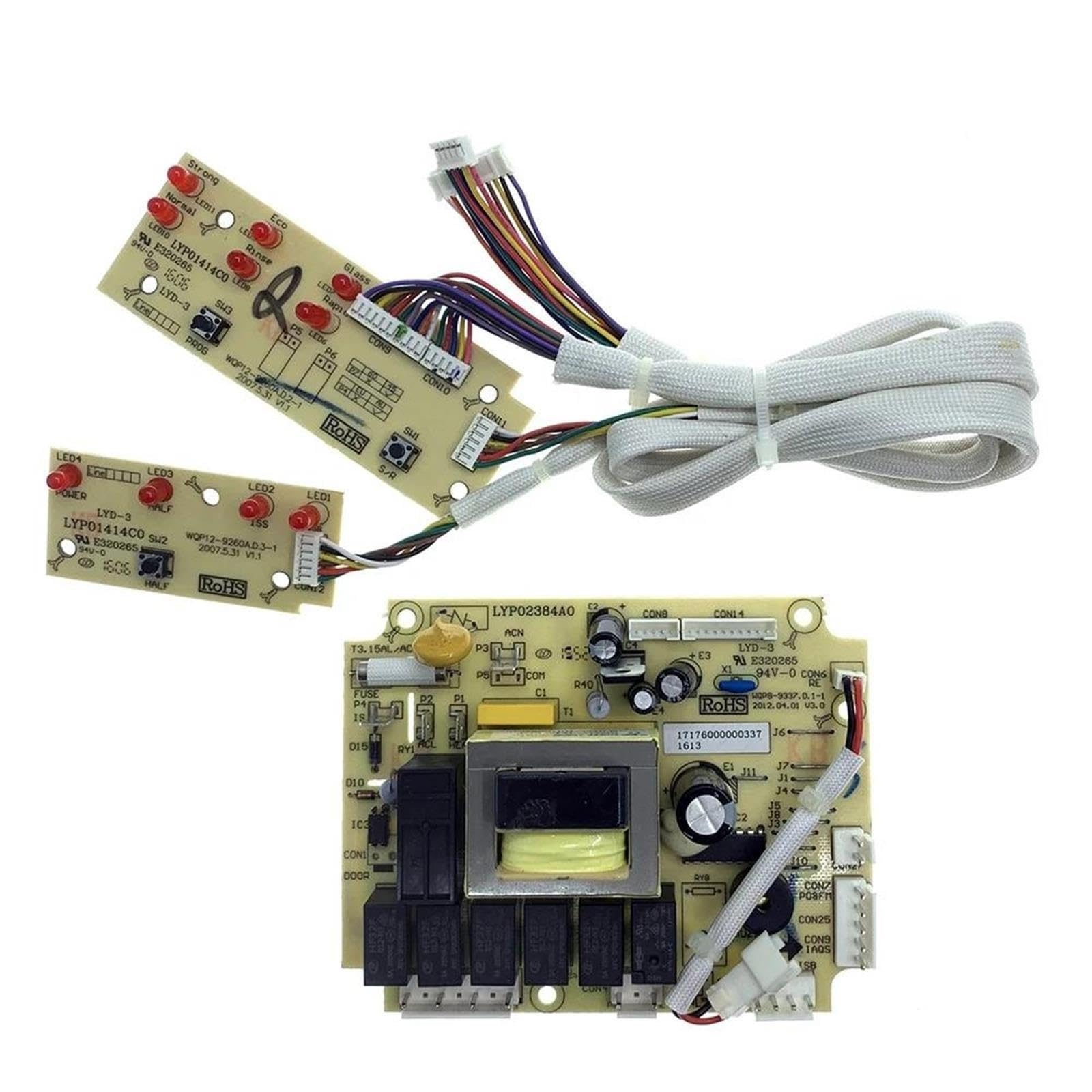 PCB Lavavajillas WQP12-9260A.D.2-1, Compatible Con Jocel WQP12-9260A