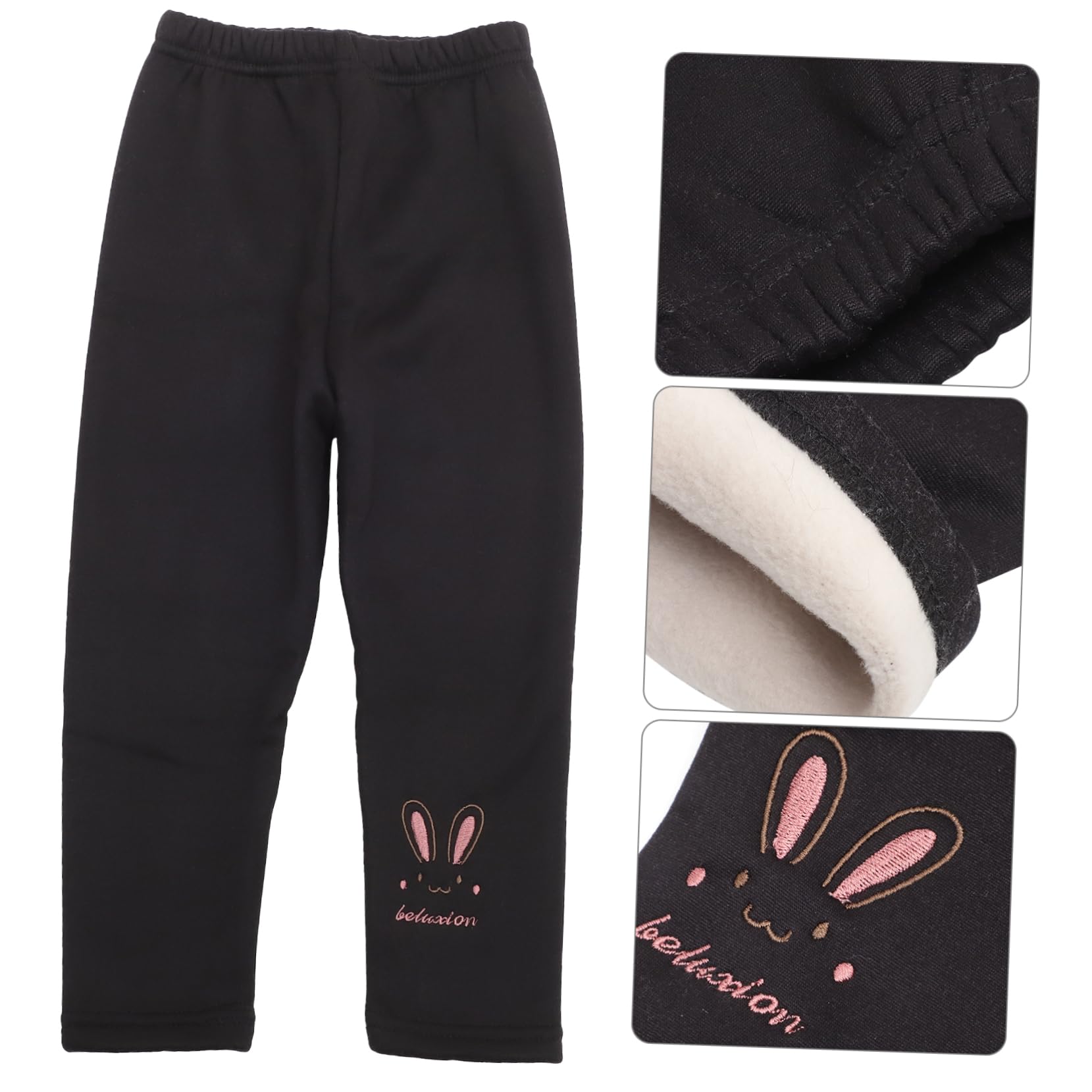 GALPADA 3 Piezas Polainas de bebé Leggins Forrados para niñas Polainas de Invierno para niñas Leggings térmicos Leggins termicos Pantalones Calientes para niñas Polainas de Lana niñas niño