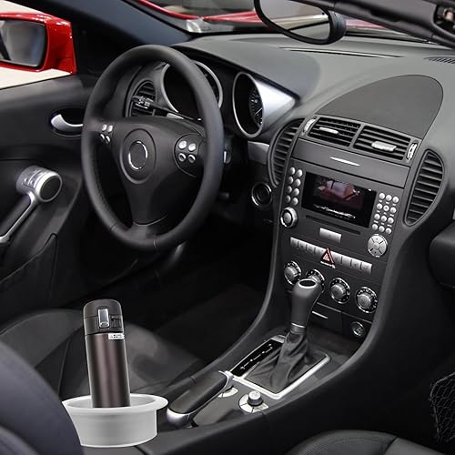 Miniatura 6 de Soporte de vaso para automóvil, soporte de bebidas de aluminio para automóvil, reemplazo universal para portavasos para barco, sofá, mesa de póquer,